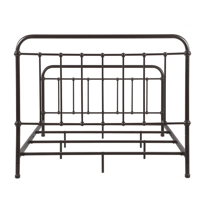 Coaster Livingston Panel Metal Bed Dark Bronze Twin