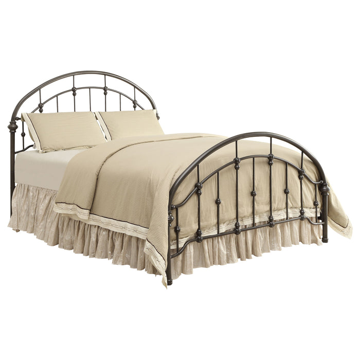 Coaster Rowan Bed Dark Bronze Eastern King