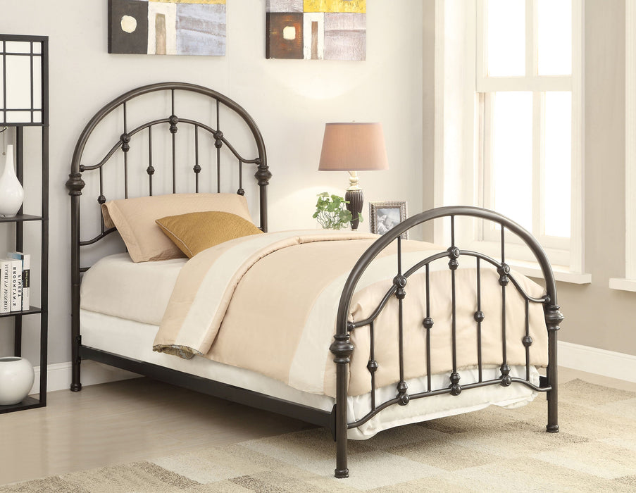 Coaster Rowan Bed Dark Bronze Twin