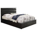 Coaster Riverbend Upholstered Storage Bed Black Full