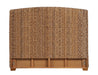 Coaster Laughton Hand-Woven Banana Leaf Headboard Amber Default Title