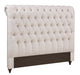 Coaster Devon Tufted Upholstered Full Headboard Beige Default Title