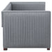 Coaster Brodie Upholstered Twin Daybed with Trundle Grey Default Title