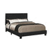 Coaster Mauve Bed Upholstered Black Full