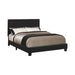 Coaster Mauve Bed Upholstered Black Twin