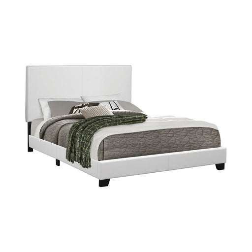 Coaster Mauve Upholstered Bed White Full