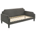 Coaster Olivia Upholstered Twin Daybed with Nailhead Trim Grey