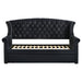 Coaster Scarlett Upholstered Tufted Twin Daybed with Trundle Black