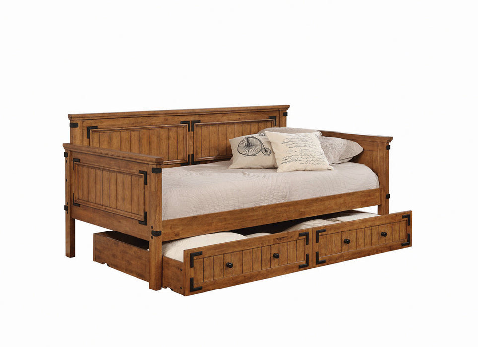 Coaster Oakdale Twin Daybed Rustic Honey Default Title