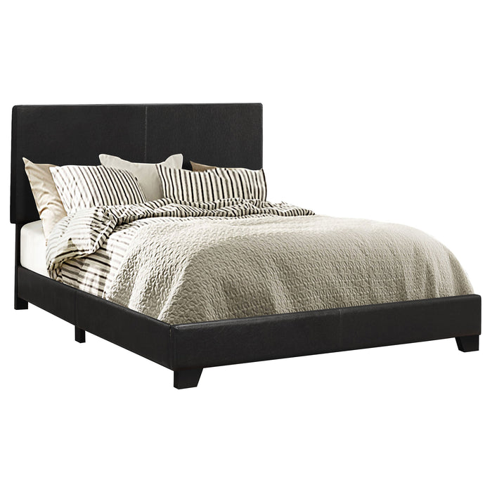 Coaster Dorian Upholstered Bed Black Full