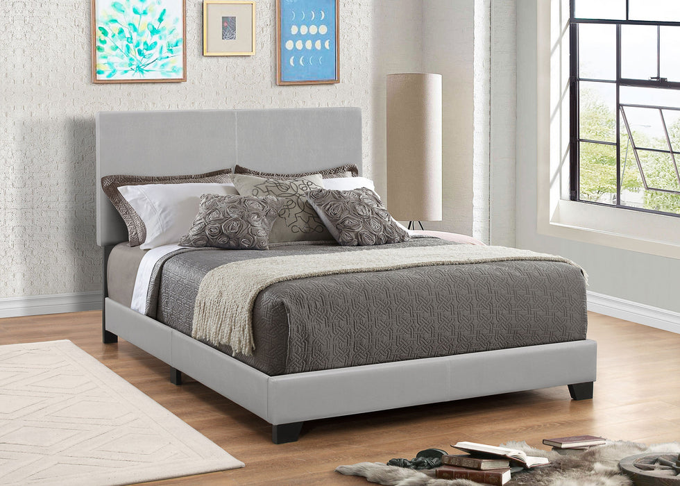 Coaster Dorian Upholstered Bed Grey Twin