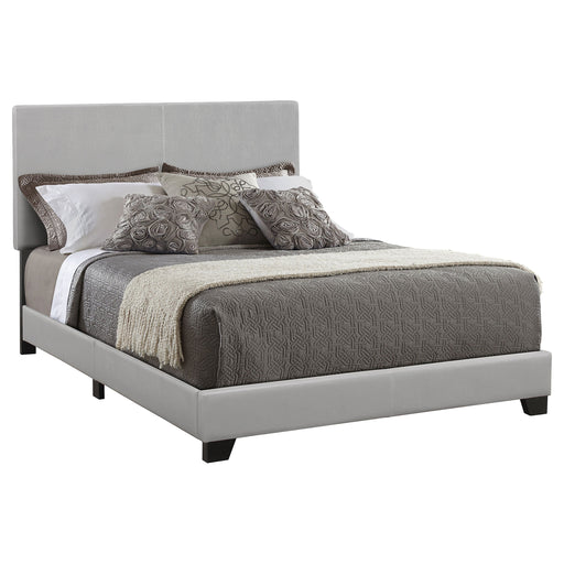 Coaster Dorian Upholstered Bed Grey Queen