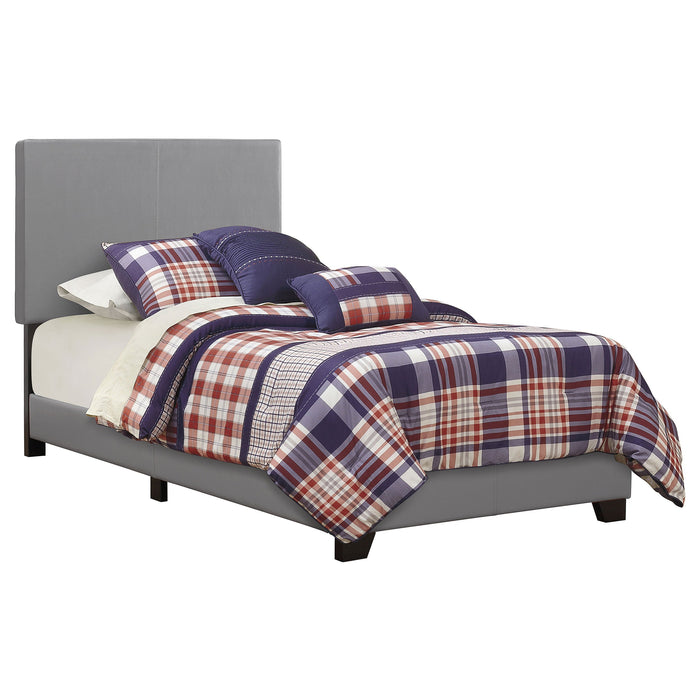 Coaster Dorian Upholstered Bed Grey Twin