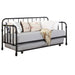 Coaster Livingston Daybed with Trundle Dark Bronze Black