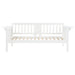 Coaster Bethany Wood Twin Daybed with Drop-down Tables White Grey