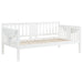 Coaster Bethany Wood Twin Daybed with Drop-down Tables White Grey