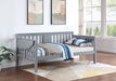 Coaster Bethany Wood Twin Daybed with Drop-down Tables White Grey