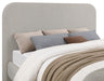 Coaster Wren Upholstered Platform Bed Grey King