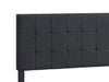 Coaster Fairfield Upholstered Panel Bed Dark Grey Eastern King