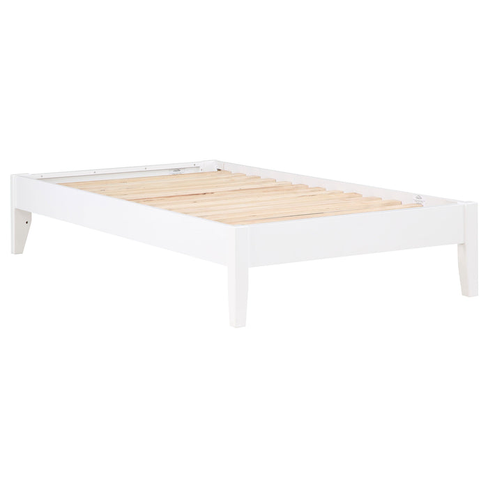 Coaster Hounslow Platform Bed White Full