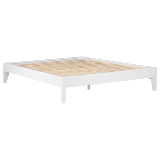 Coaster Hounslow Platform Bed White Eastern King