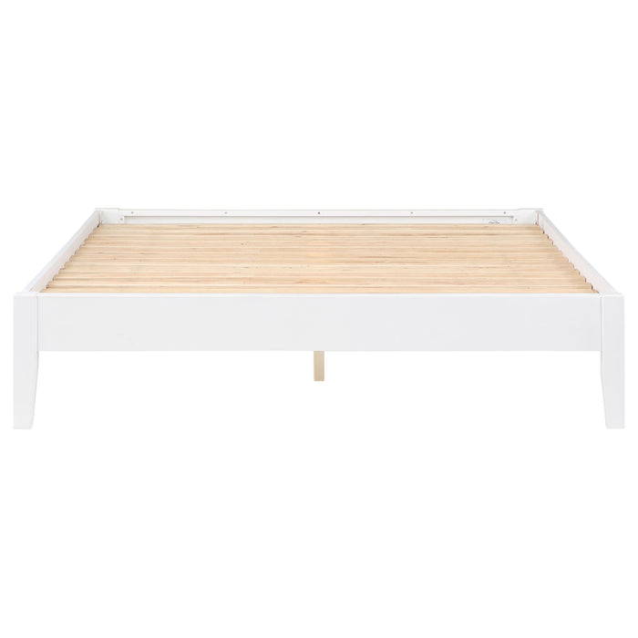 Coaster Hounslow Platform Bed White Twin