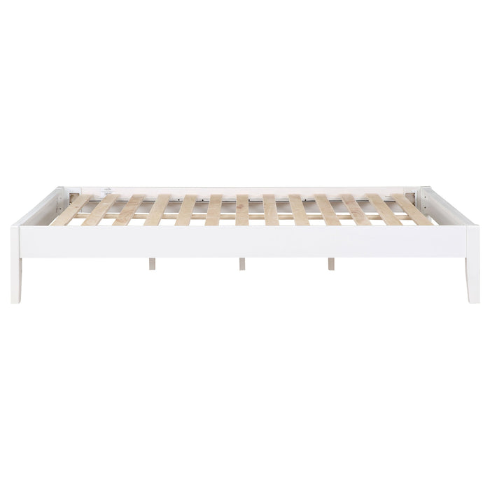 Coaster Hounslow Platform Bed White Twin