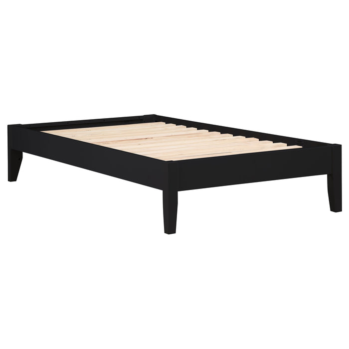 Coaster Hounslow Platform Bed Black Twin