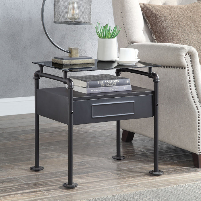 Nicipolis 22"H 1 Drawer Nightstand