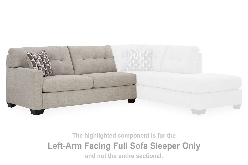 Mahoney Sleeper Sectional with Chaise