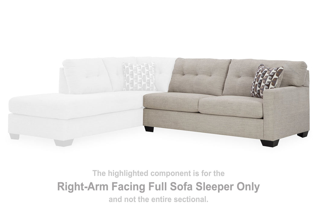 Mahoney Sleeper Sectional with Chaise