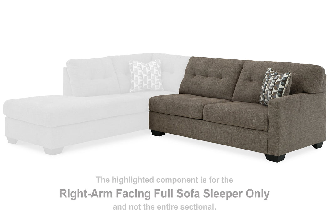 Mahoney Sleeper Sectional with Chaise