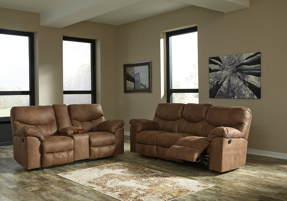 Boxberg Reclining Loveseat with Console