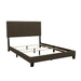 Coaster Boyd Upholstered Bed with Nailhead Trim Charcoal Cal King