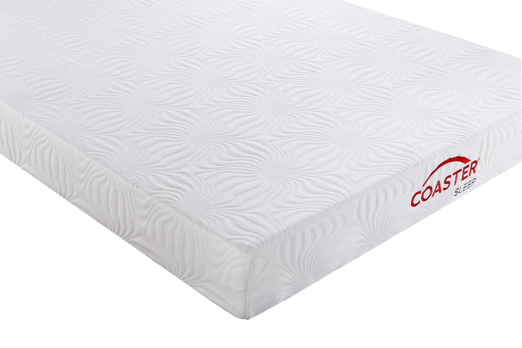 Coaster Keegan Memory Foam Mattress White Twin