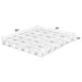 Coaster Key Memory Foam Mattress White Twin