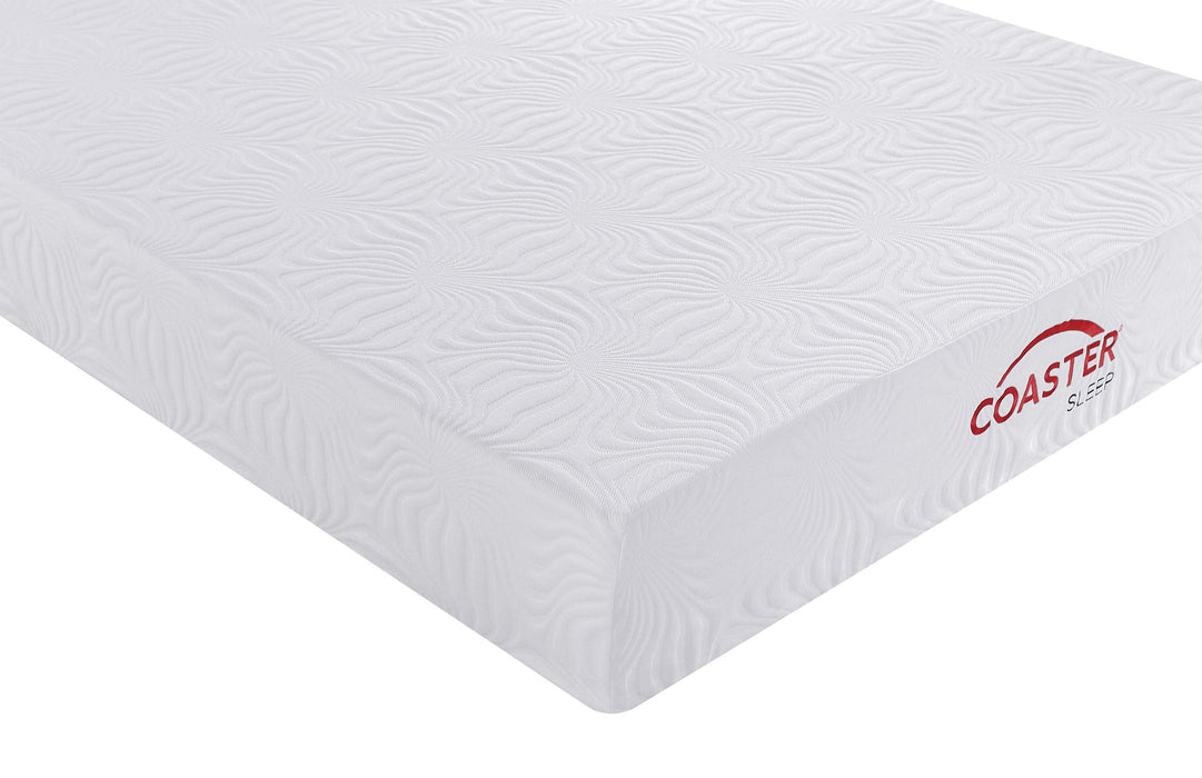 Coaster Key Memory Foam Mattress White Twin