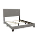 Coaster Boyd Upholstered Bed with Nailhead Trim Grey Eastern King