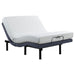 Coaster Negan Adjustable Bed Base Grey and Black Twin XL