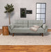 Coaster Caufield Upholstered Buscuit Tufted Covertible Sofa Bed Grey Default Title