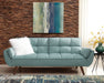 Coaster Caufield Biscuit-tufted Sofa Bed Turquoise Blue Default Title