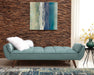 Coaster Caufield Biscuit-tufted Sofa Bed Turquoise Blue Default Title