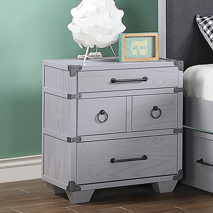 Orchest 24"H 3 Drawers Nightstand with USB