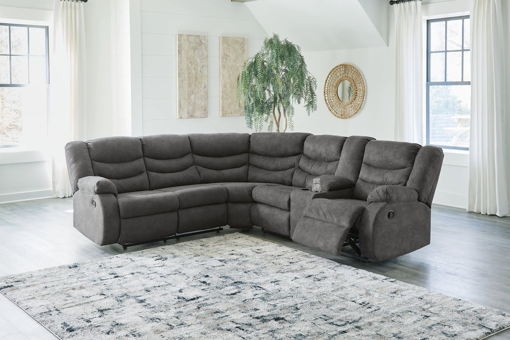 Partymate Reclining Sectional