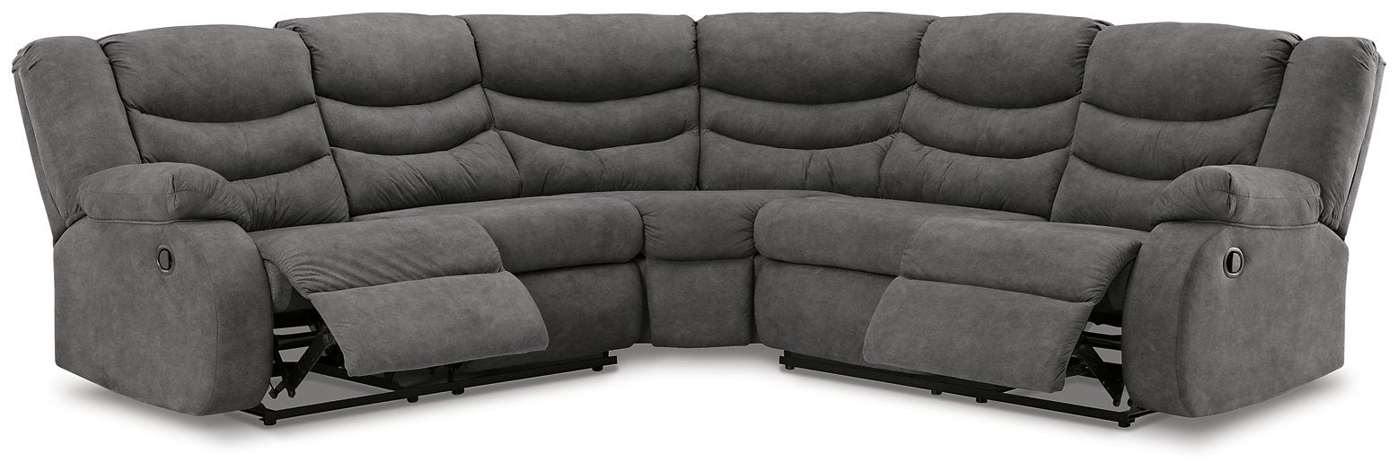 Partymate Reclining Sectional