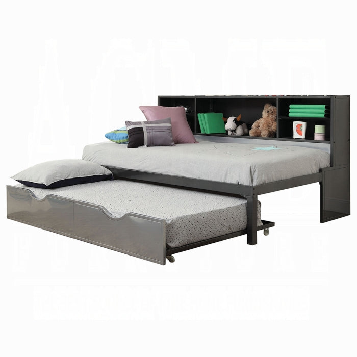 Renell Twin Bed with Trundle (Twin) & Storage