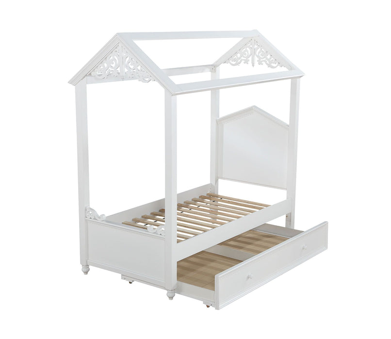 Rapunzel Teenager Solid Wood Bed