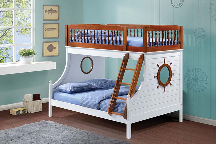 Farah Teenager Solid Wood Bunk Bed (T/F)