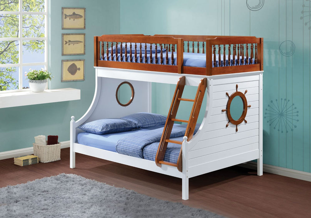 Farah Teenager Solid Wood Bunk Bed (T/F)