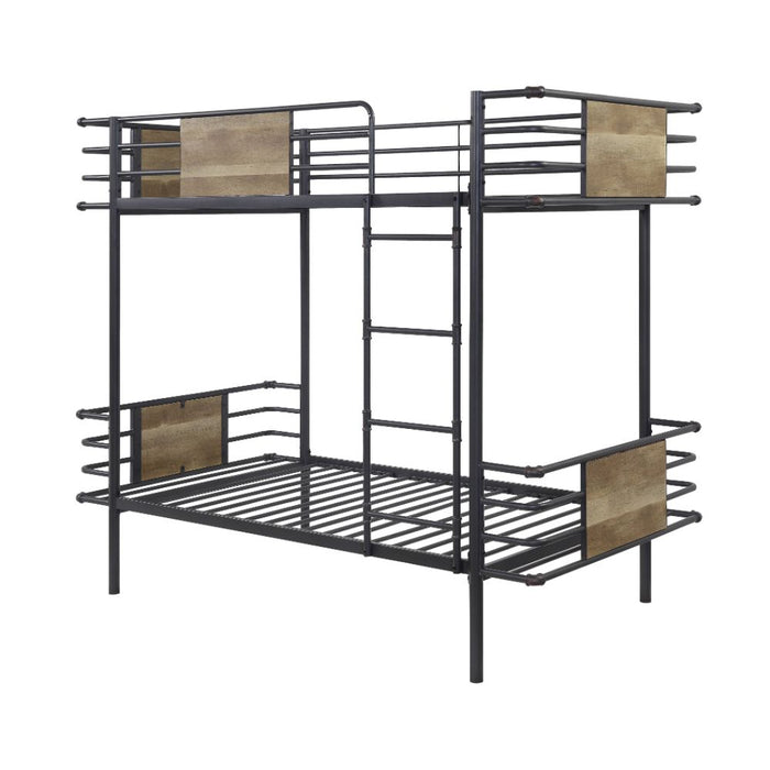 Deliz Teenager Metal Bunk Bed (T/T)